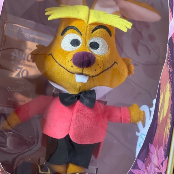 Disney D23 Exclusive March Hare Plush Alice in Wonderland by Mary Blair Gift - Picture 6 of 6